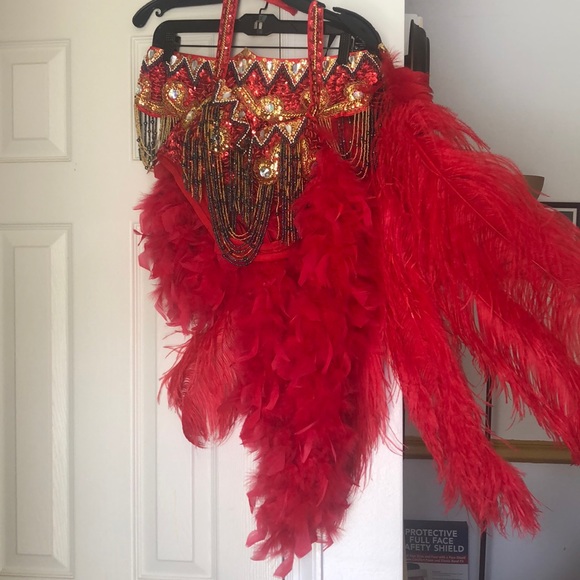 Other - Gently worn custom made showgirl/carnival costume